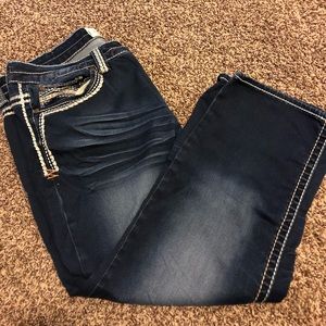 NYC Hydraulic Blue Jean Capris